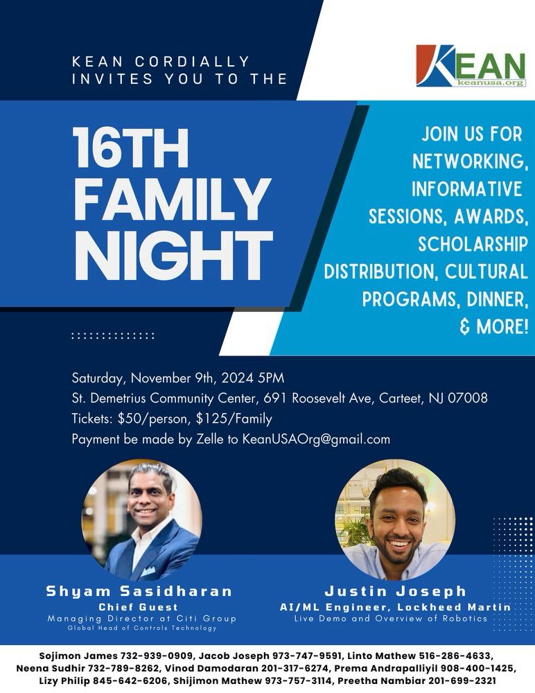 Kean FamilyNight 9Nov24